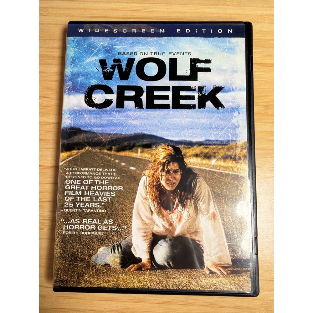 Wolf Creek DVD Widescreen Horror Movie 2005 Based on True Events